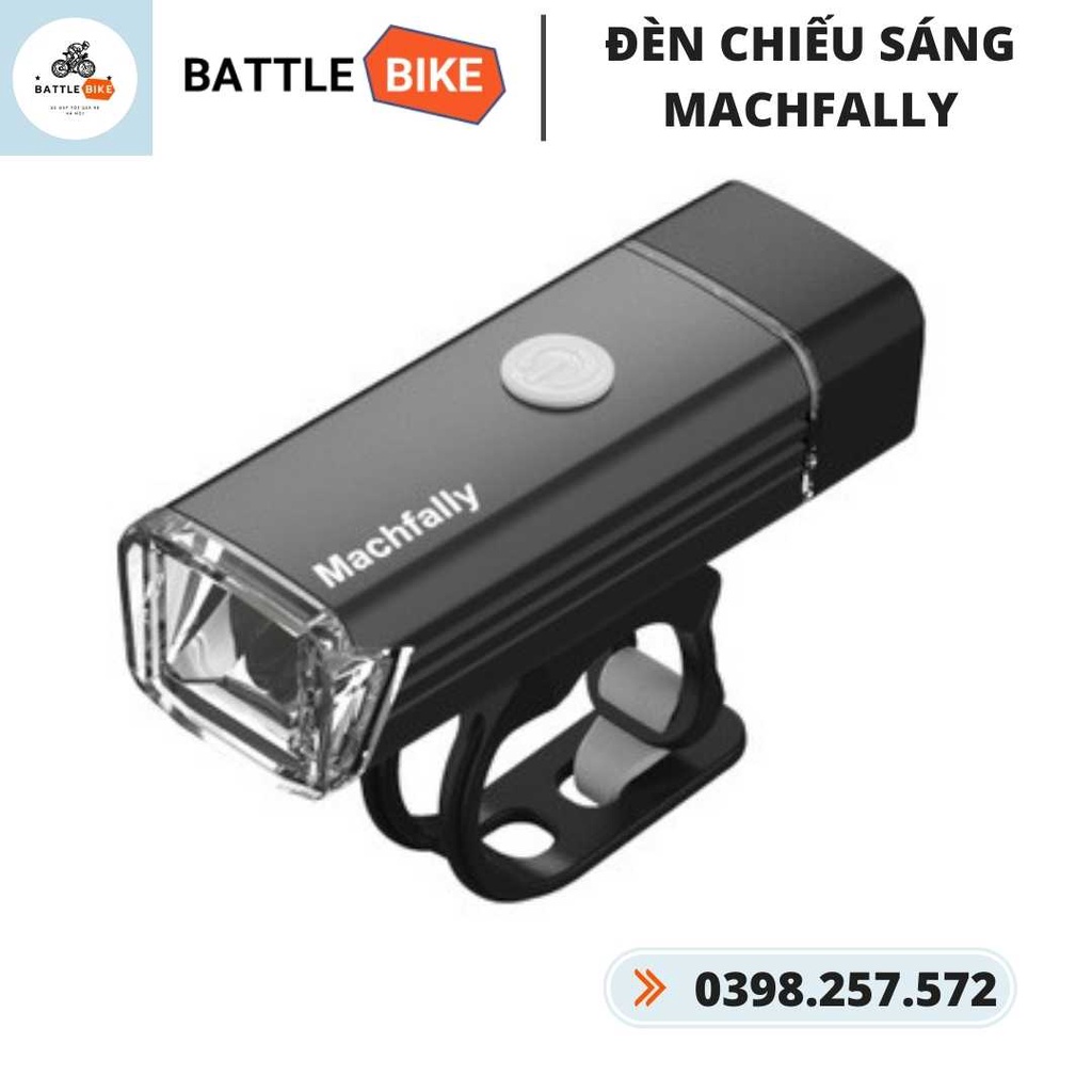 ĐÈN CHIẾU SÁNG XE ĐẠP MACHFALLY SIÊU SÁNG