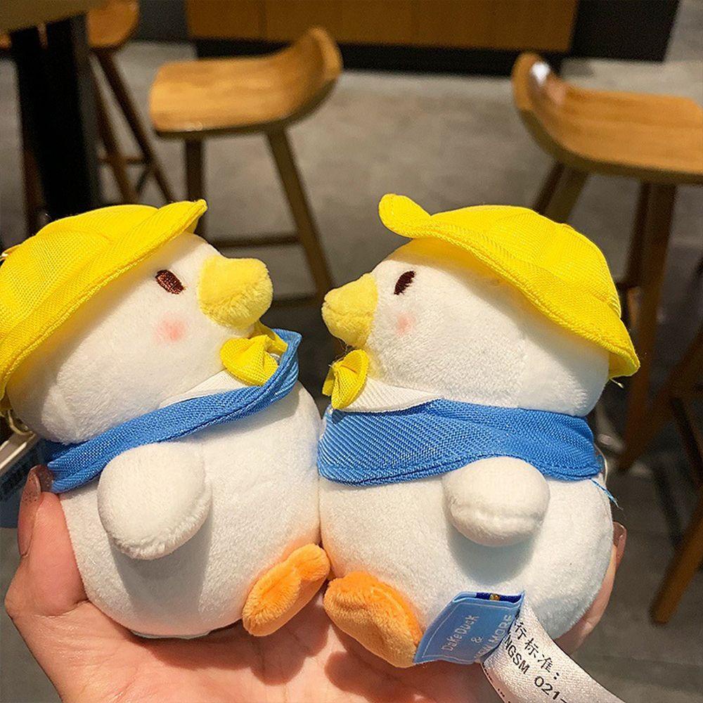 Móc Khóa Hình Vịt Nhồi Bông Xinh Xắn