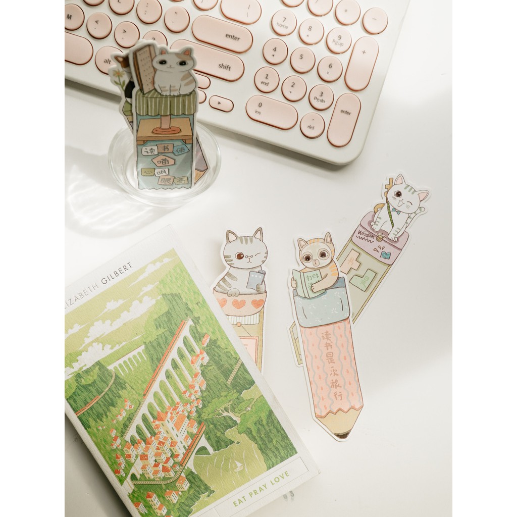 Đánh Giấu Sách Cute - Giấy Cứng
