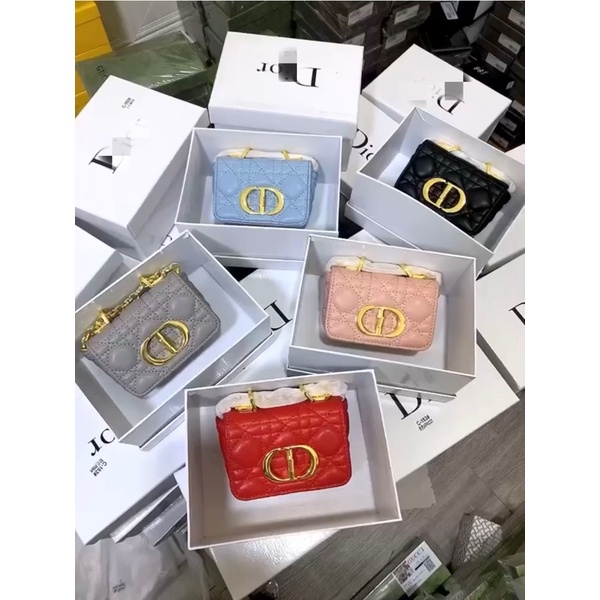 Túi diior CĐ nano siêu mini da trơn chuẩn bản superrr