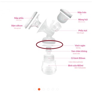 Vách ngăn máy hút sữa Rozabi Basic