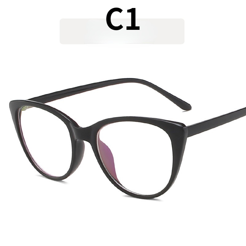 Mắt kính chống ánh sáng xanh phong cách retro thời trang cho nữ