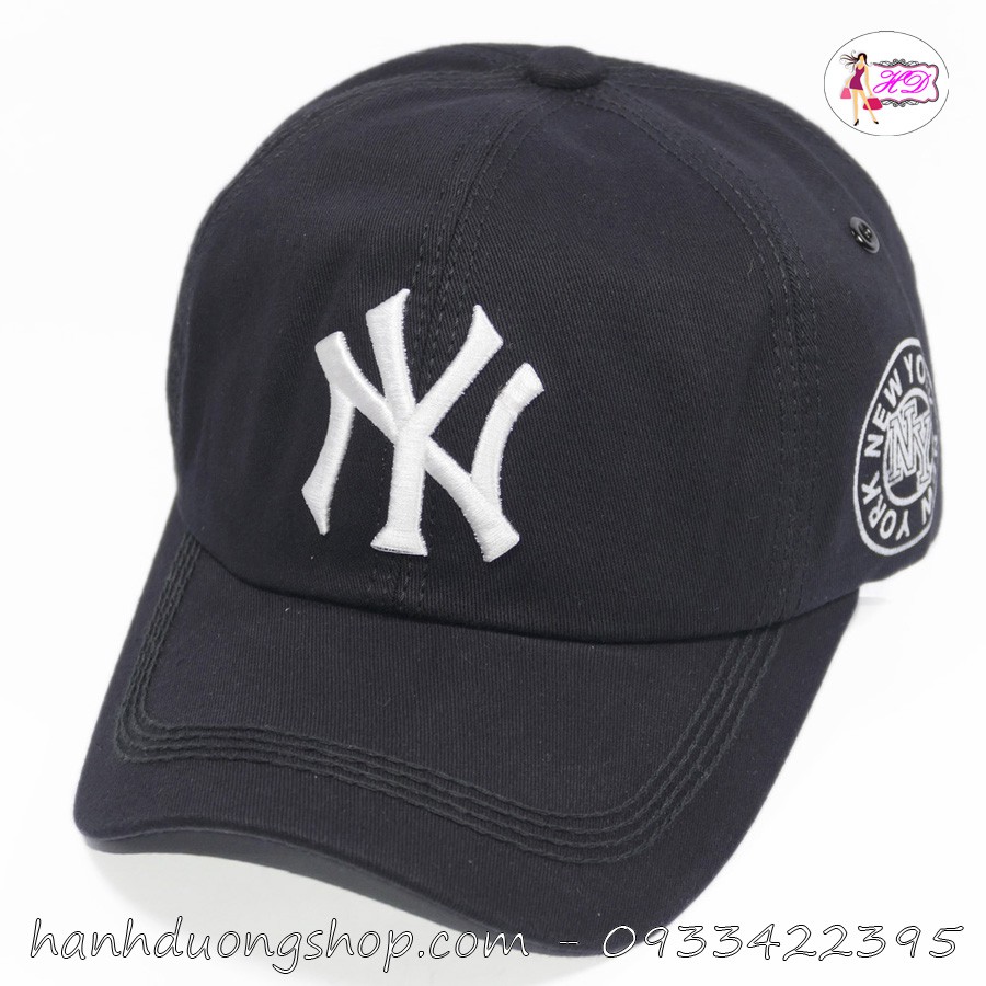 Mũ lưỡi trai NY nón kết nam nữ đẹp chất liệu vải cotton cao cấp thoáng mát mẫu mã nhiều màu thời trang