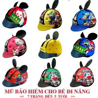 Mũ nón bảo hiểm an toàn cho bé tập đi tập bò hoạt hình THUDGUARD - Cho bé từ 7 tháng đến 4 tuổi