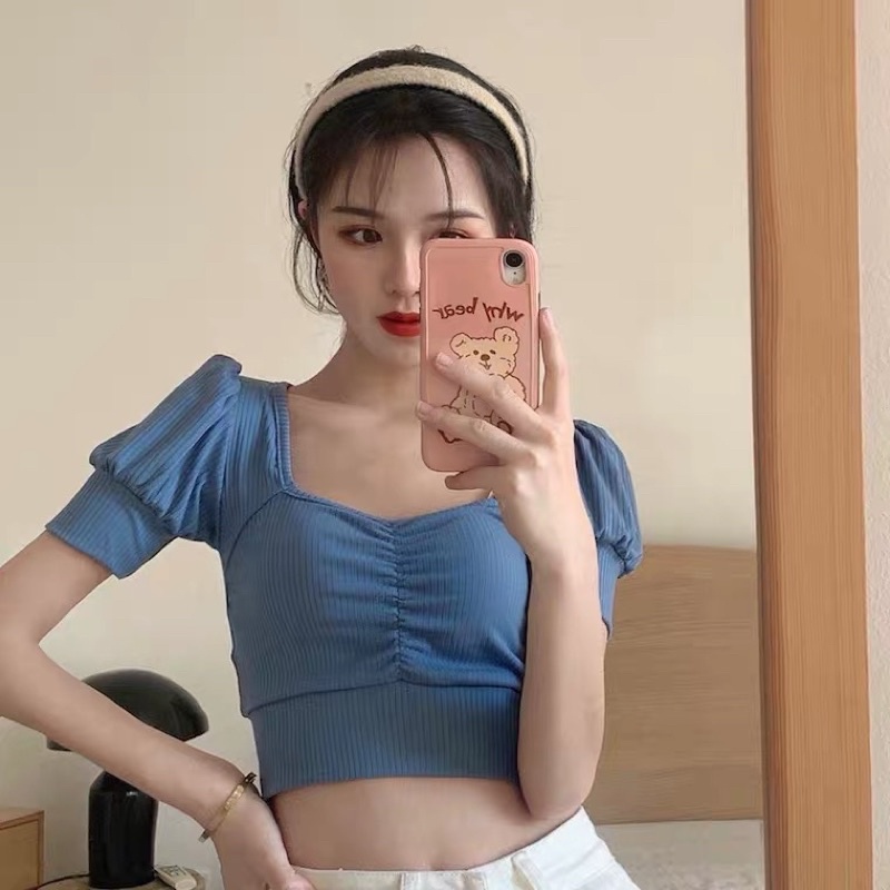 ÁO CROPTOP NHÚN