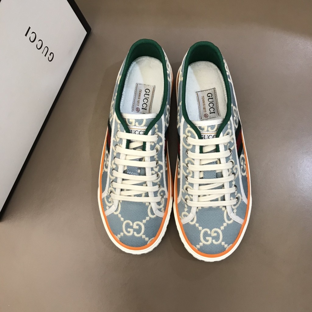 Giày sneakers nam da thật GUCCI GG GC thiết kế trẻ trung, bắt mắt và thu hút