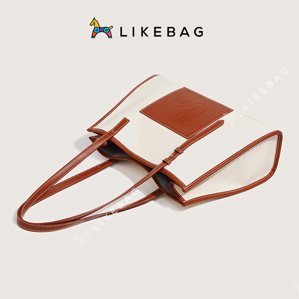 Túi xách nữ đeo vai, kẹp nách thời trang LIKEBAG form to in họa tiết độc đáo 218DJ6773 - LIBAGI