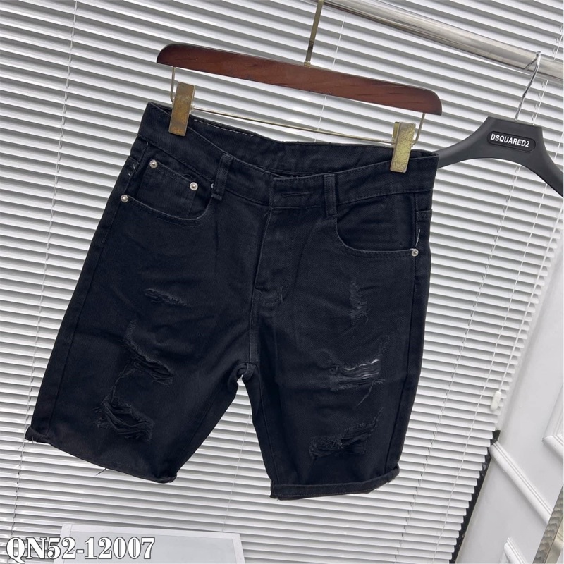Quần Short Bò Nam Rách Xước Phong Cách Hàn Quốc QS01P