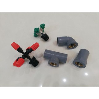 Béc phun sương tưới nước, cút nối tê 21