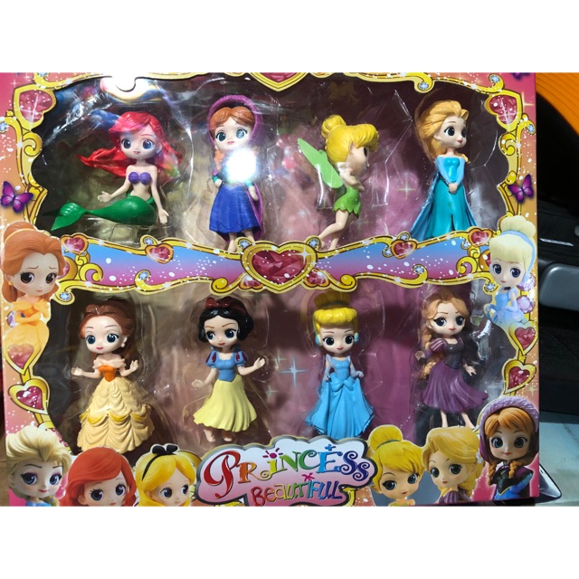 Bộ búp bê công chúa disney
