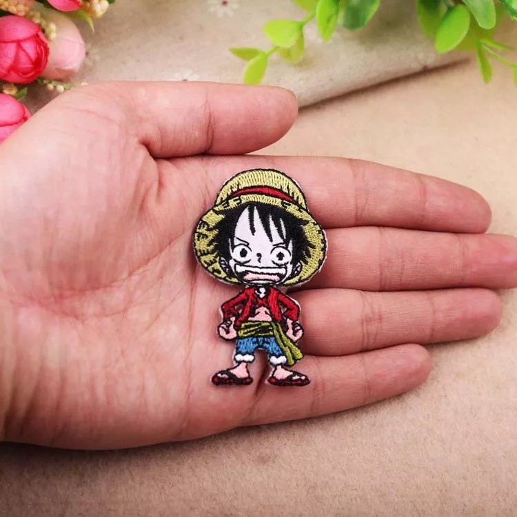Miếng dán ủi quần áo hình anime Nhật Bản