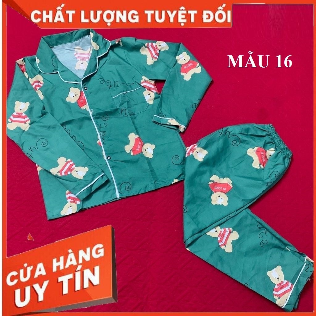 Freeship Pjzama T07 Đồ Mặc Nhà Và Sau Sinh-Chất LIệu Kate Thái - TRANG STORE