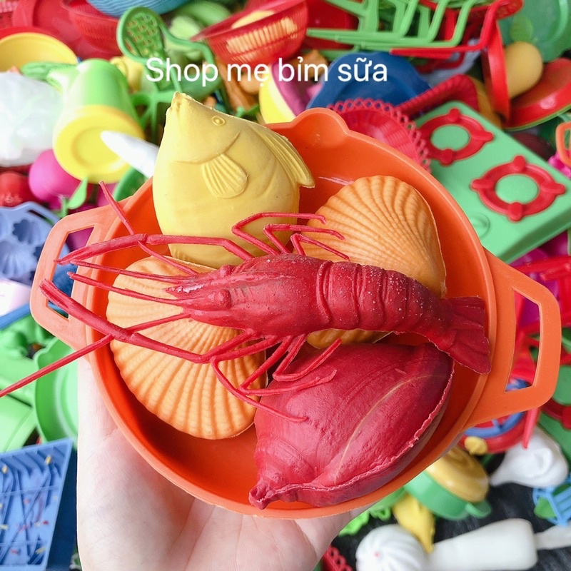 Đồ chơi rau củ trái cây cân kí