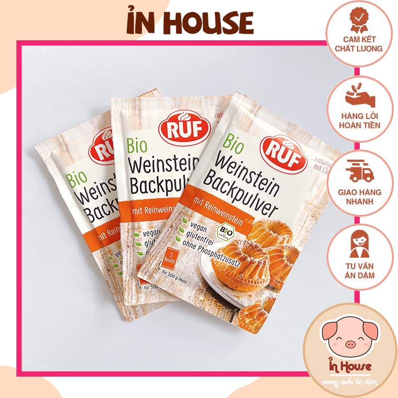 BỘT NỞ HỮU CƠ BACKPULIVER ĐỨC(mẫu mới)