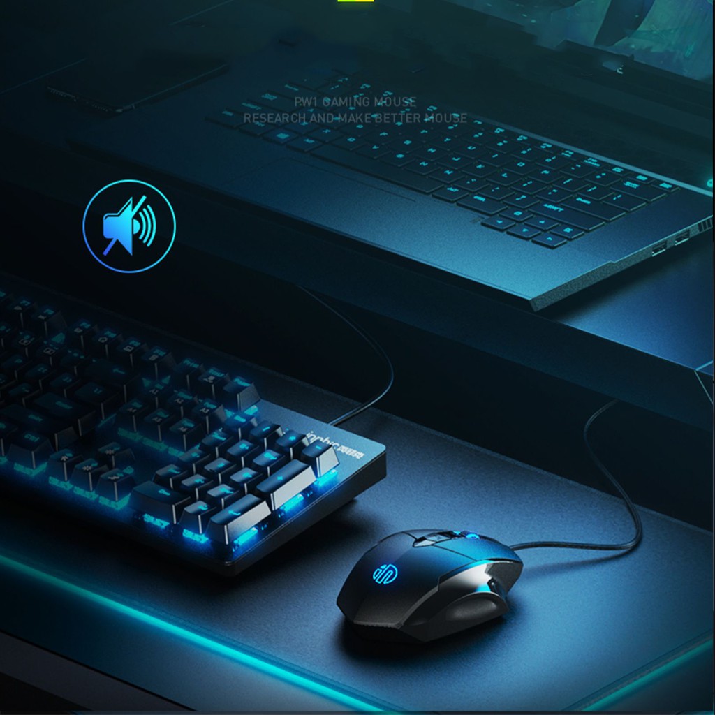 Chuột Máy Tính Led Inphic P1W Mouse Gaming Chơi Game, Dùng Văn Phòng Cực Tốt