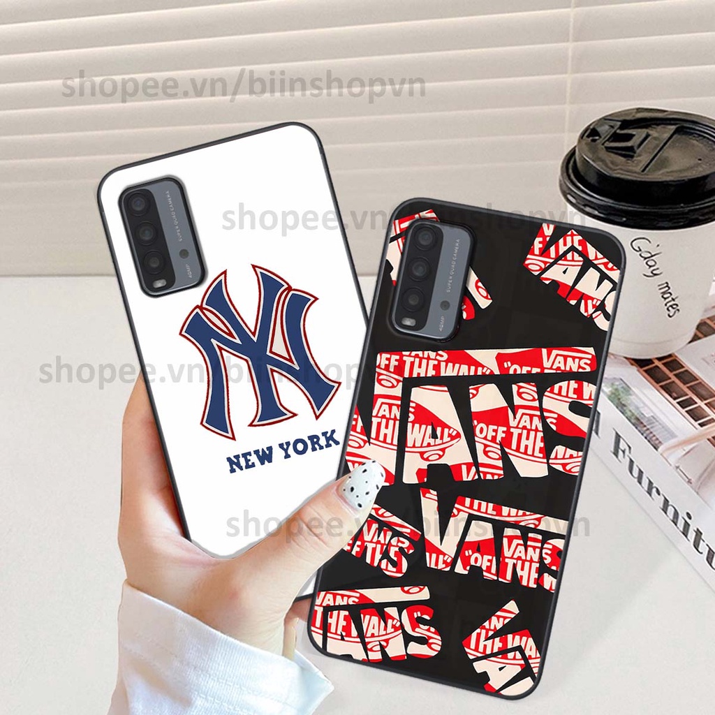 Ốp Xiaomi Redmi 9T in hình các thương hiệu nổi tiếng siêu đẹp, thời trang cá tính