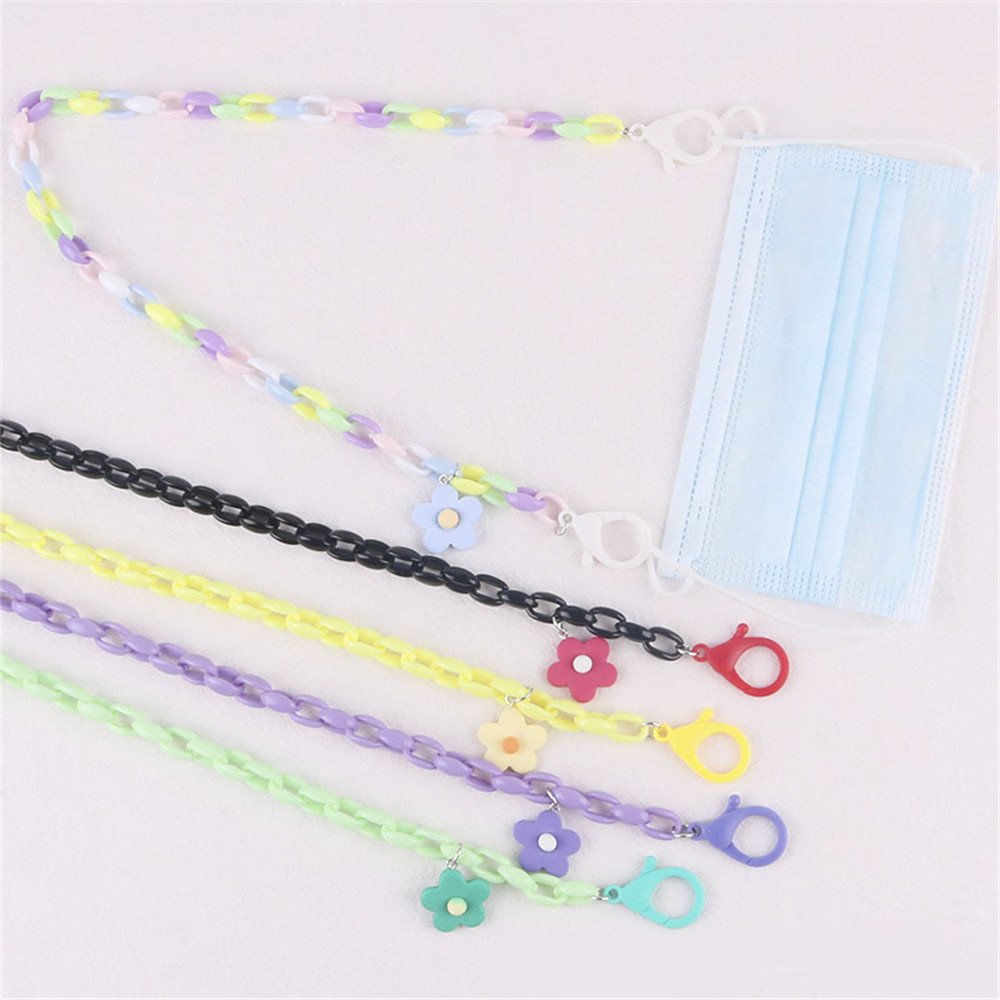 1 Dây Đeo Kính Mặt Hình Bông Hoa Chống Thất Lạc