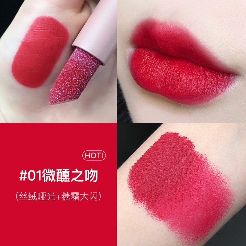 (Hàng Mới Về) Son Môi Nhung Mịn Màu Đẹp Hợp Thời Trang | BigBuy360 - bigbuy360.vn