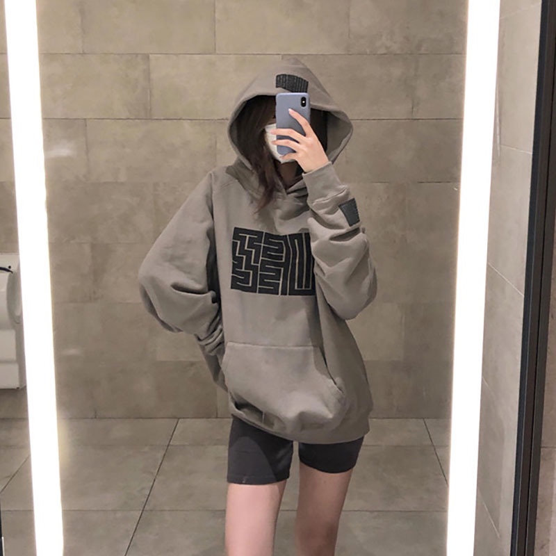 HOODIE | Áo Hoodie Nam Nữ Form Rộng Màu Xám Vải Nỉ Đẹp Không Xù Unisex Có Mũ Ulzzang | WebRaoVat - webraovat.net.vn