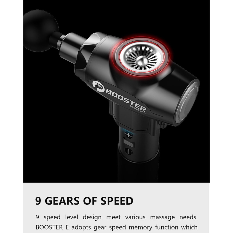 MUA LÀ CÓ QUÀ - BOOSTER E Máy massage giãn cơ massage điều trị đau nhức mỏi cơ, đau cơ do tập gym