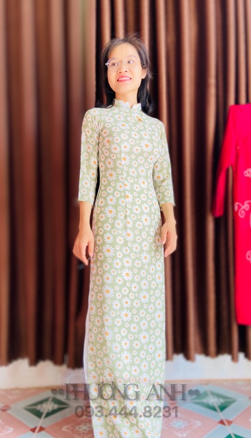 Áo cúc xanh cao cấp