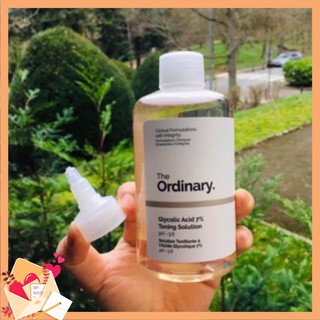 [SALE VÔ ĐỊCH] Toner The Ordinary tẩy da chết glycolic acid 7% 240ml Toning Solution [SHOPEE SALE]