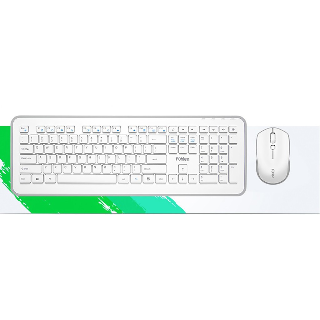 Bộ phím chuột Fuhlen không dây MK880 (có 4 màu) | BigBuy360 - bigbuy360.vn