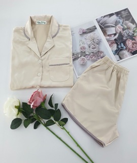 Pijama phi lụa