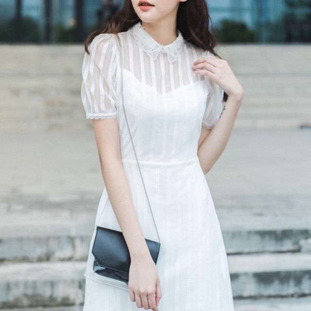 Váy elise size L giật tag fom nhỏ