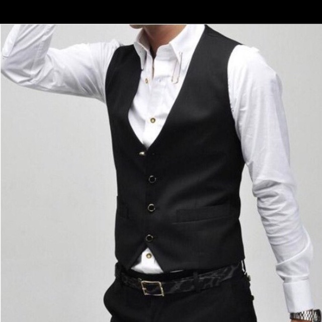 Áo gilê nam size l /xl 3 cúc