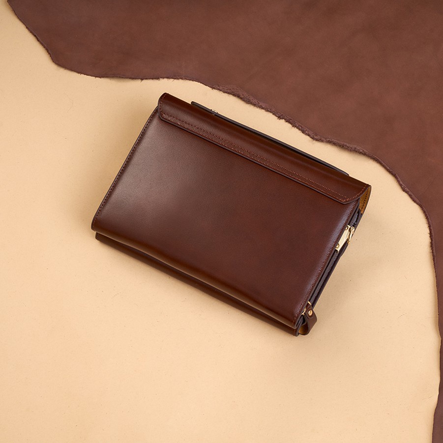 Ví Cầm Tay LAFORCE Khóa Số Cao Cấp VCTLA9803-2-N Tặng Tất Nam Cao Cấp