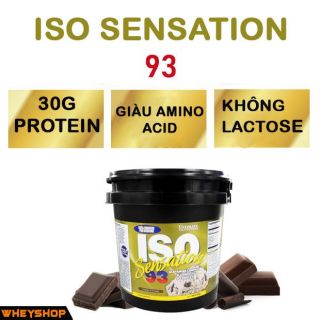 [Mã SKAMLTSM9 giảm 10% đơn 99K] COMBO Gói 1Kg ISO SenSation 93 Whey Protein Ultimate