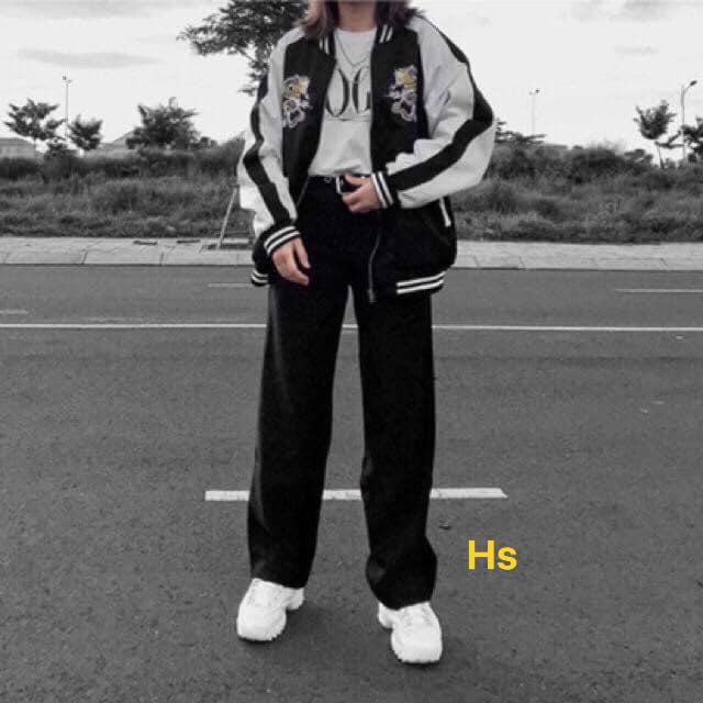 Unisex Áo Khoác Nam Nữ Đẹp Bomber Jacket Dragon Ball Nhẹ Bền (Áo Rồng)-HươngSu | BigBuy360 - bigbuy360.vn