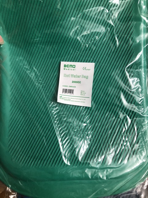 ❤️ TÚI CHƯỜM CAO SU NÓNG LẠNH ĐA NĂNG Túi Chườm Đổ Nước Nóng Cao Su Loại To 2000ml ,TÚI CHƯỜM ĐAU BỤNG KINH 2L