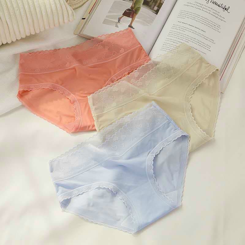 QUẦN LÓT NỮ COTTON LỤA LẠNH FABIC CẠP CAO KHÁNG KHUẨN KHÔNG LỘ VIỀN CAO 9909