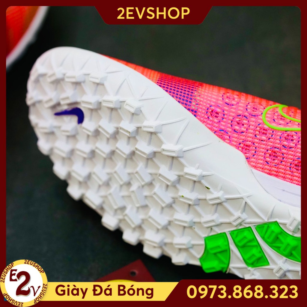 Giày đá bóng thể thao nam 𝐌𝐞𝐫𝐜𝐮𝐫𝐢𝐚𝐥 𝐕𝐚𝐩𝐨𝐫 𝐄𝐥𝐢𝐭𝐞 Colorful, giày đá banh cỏ nhân tạo cao cấp - 2EVSHOP