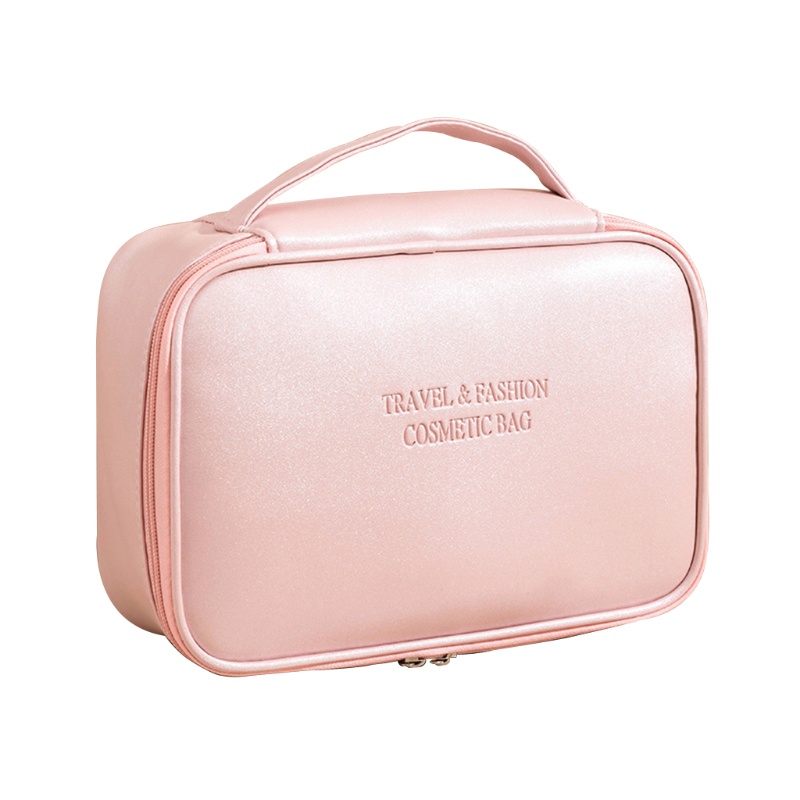 Túi Đựng Cọ Trang Điểm Bằng Da Giả Chống Nước Kích Thước Lớn