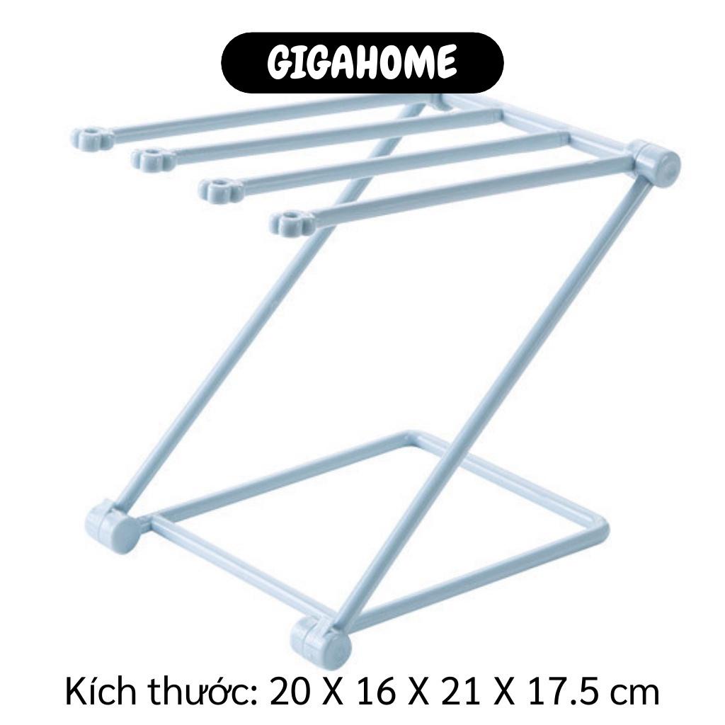 Giá treo khăn lau nhà bếp 𝑭𝑹𝑬𝑬𝑺𝑯𝑰𝑷 Cây treo khăn nhà bếp gấp gọn  9555