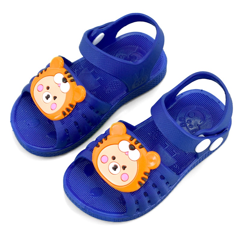 Giày Sandal Bằng Nhựa Đế Mềm Thời Trang Mùa Hè Cho Bé 0-3 Tuổi