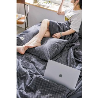 Bộ chăn, ga, gối Cotton Linen, Cotton Đũi Nhật Chăn Trần Siêu Mềm, Thoáng Khí