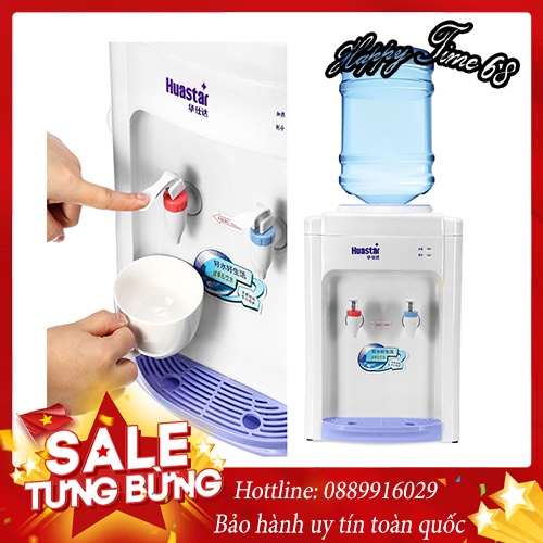 Cây nước nóng lạnh Mini Huastar với công tắc vòi nóng lạnh riêng biệt thích hợp cho gia đình và văn phòng