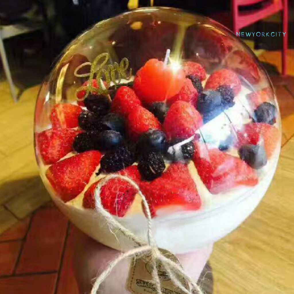 Bong Bóng Trong Suốt Bằng Nhựa Dùng Trang Trí Giáng Sinh DIY