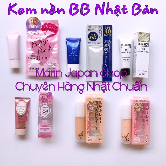 [Kem Nền BB] Kem Nền canmake Tokyo,sekkisei,baby pink ,botanical Nhật Bản