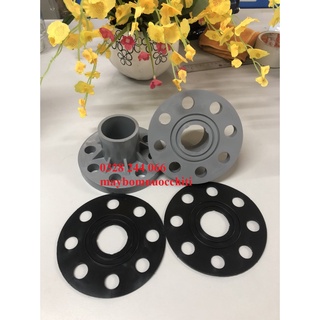 Bộ 02 mặt bích nhựa pvc phi 48mm siêu thành