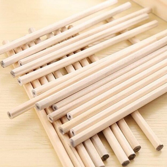 Bộ 10 cây bút chì gỗ HB tiêu chuẩn để vẽ