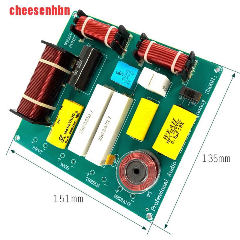 [cheesenhbn]300W 3 Way Hi-Fi Speaker Frequency Divider Crossover Filters