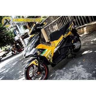 Decal tem trùm xe Air Blade 2016 Mẫu Motul