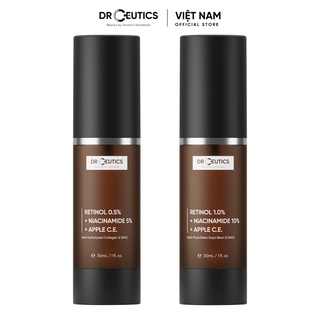   Chính hãng DrCeutics Cream Retinol 0.5% 1.0% + Niacinamide 10% + Apple C.E giảm nếp nhăn li ti mờ thâm trẻ hoá da 