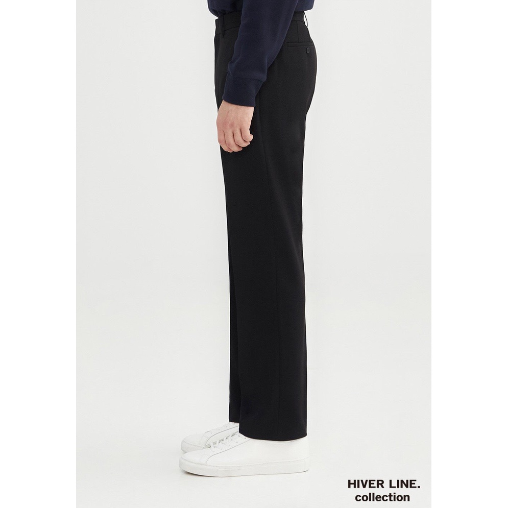 Quần âu nam Hiver Line form Semi-wide fit hidden banding slacks 3 colors_HL21CPS110