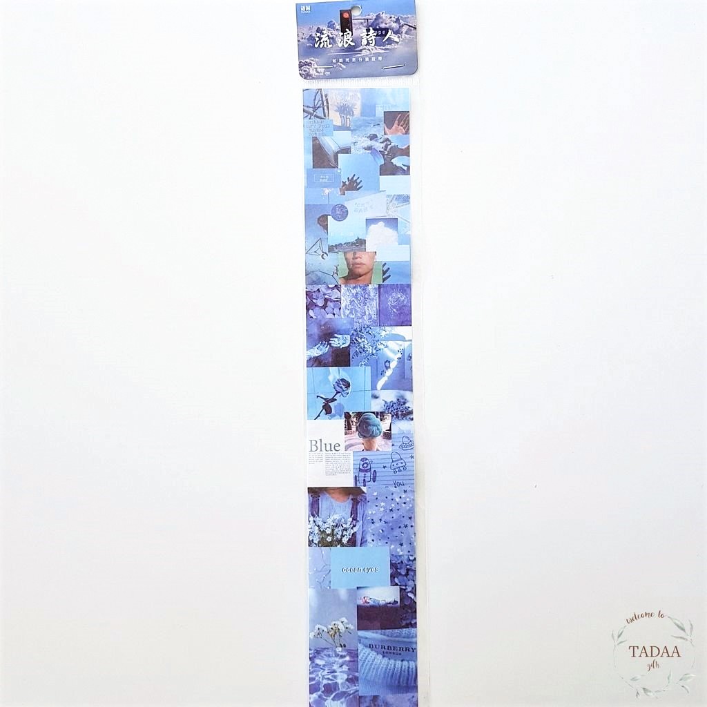 Sticker vintage hoa hướng dương và phong cảnh bầu trời phong cách retro trang trí sổ tay, nón bảo hiểm, bullet journal
